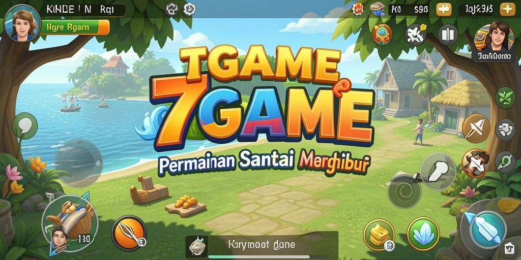 Tampilan gameplay 7GAME yang seru dan menarik.