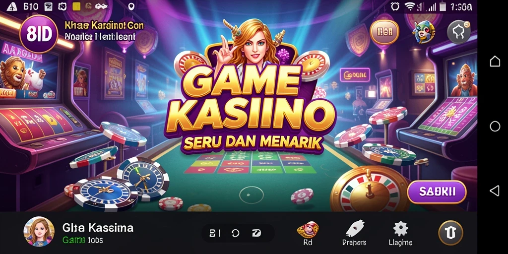 Tampilan menarik dari gameplay Kasino 8ID yang seru.