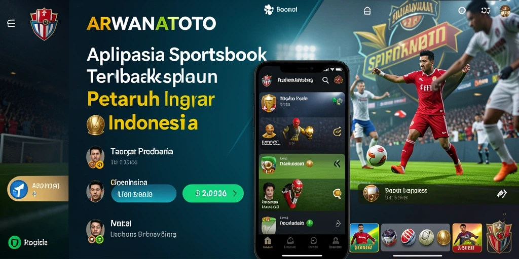 Tampilan menarik dari ARWANATOTO saat pengguna memasang taruhan olahraga.