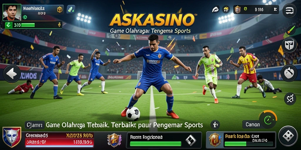 Tampilan gameplay seru dalam ASKASINO dengan karakter yang realistis.