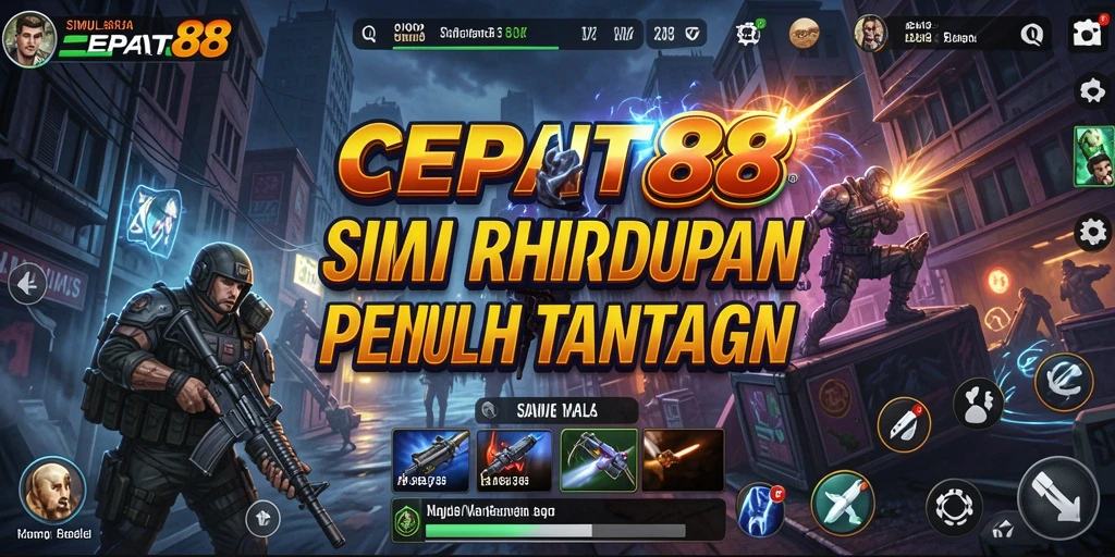Tampilan gameplay menarik dan realistis dari CEPAT88.