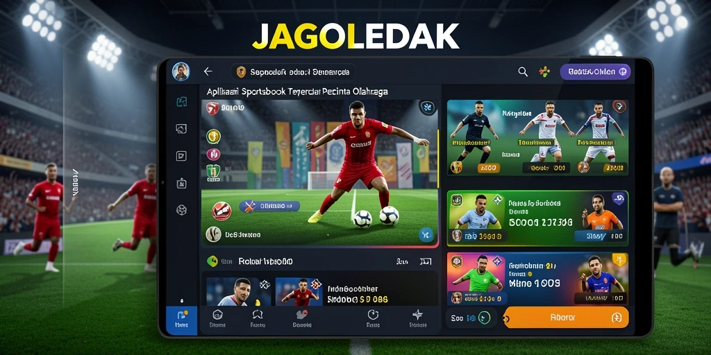 Screenshot utama dari gameplay sportsbook JAGOLEDAK yang menarik.