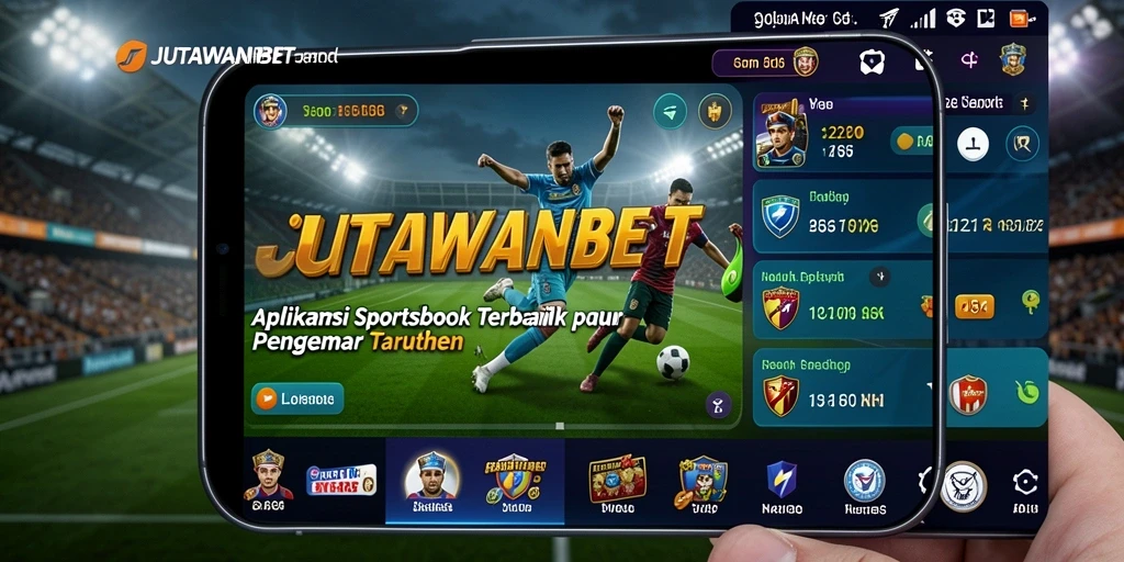 Tampilan utama gameplay JUTAWANBET dalam taruhan olahraga.