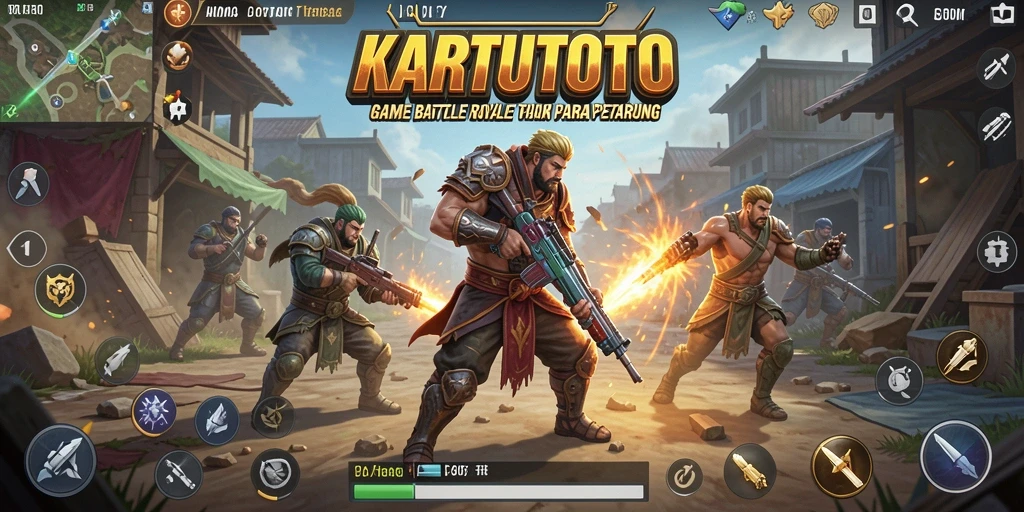 Tampilan gameplay KARTUTOTO yang menegangkan dan seru.