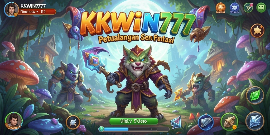 Tampilan gameplay petualangan yang memukau di KKWIN777.