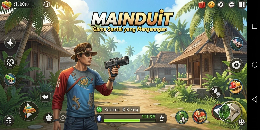 Tampilan gameplay MAINDUIT yang menarik dan seru.