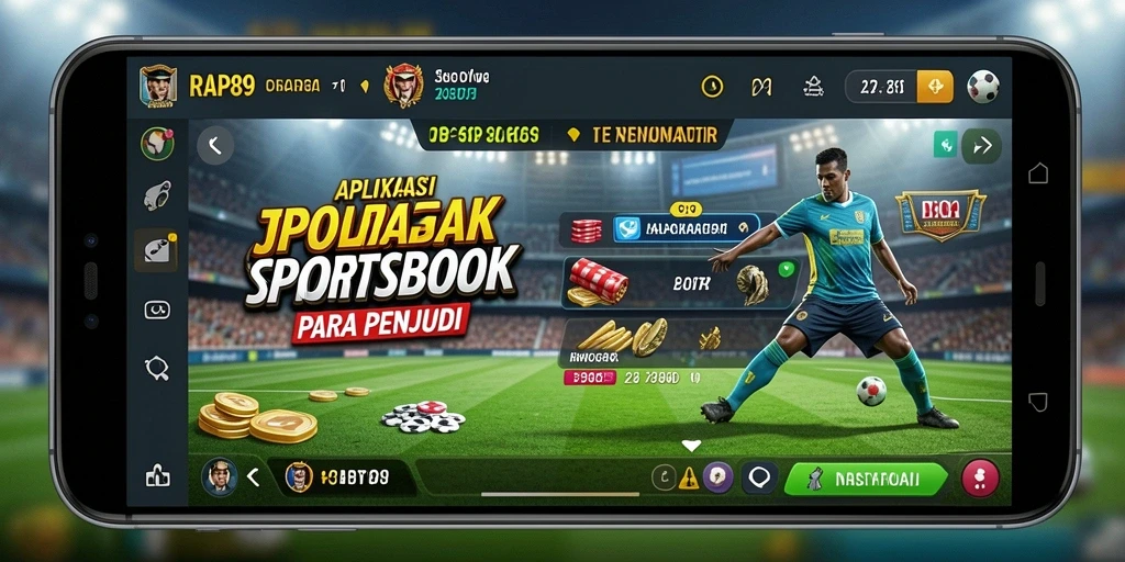 Tampilan gameplay menarik dari aplikasi Sportsbook RAP89.