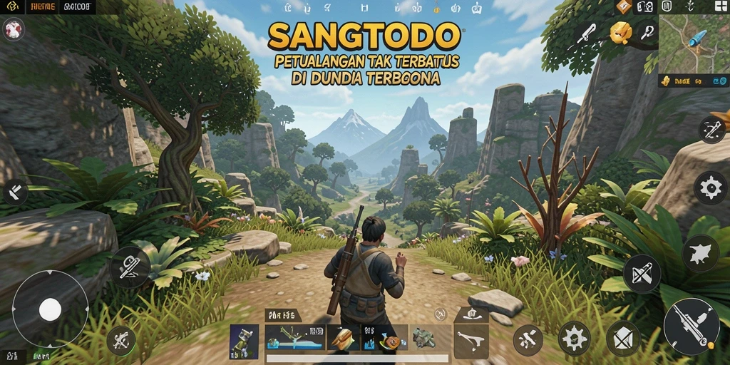 Gameplay SANGTOTO di dunia terbuka yang menakjubkan.