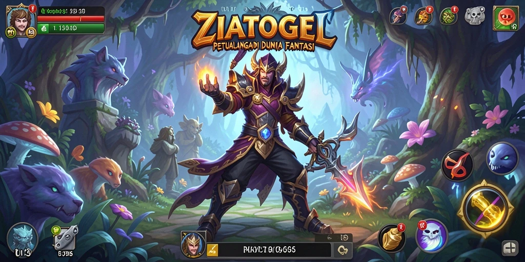 Tampilan gameplay ZIATOGEL yang mendebarkan dan penuh aksi.